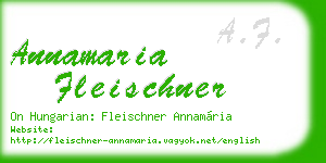 annamaria fleischner business card